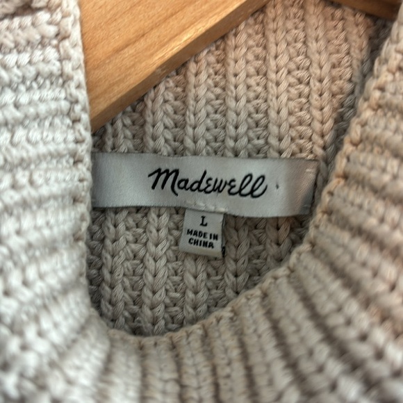 Madewell Mockneck Sweater-Vest size large - Picture 8 of 8